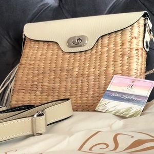 Sea & Grass Wicker Woven Clutch OR Handbag